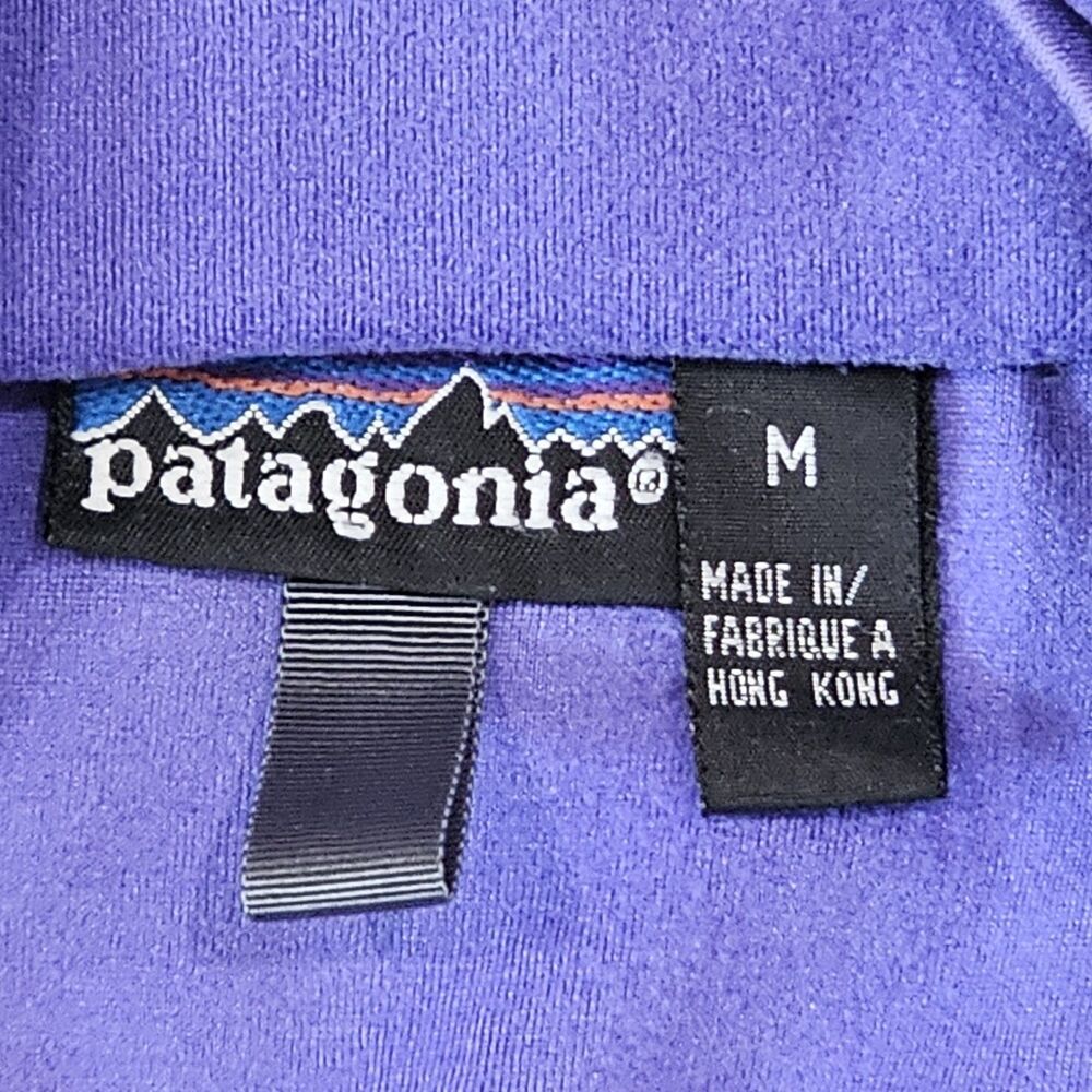 Patagonia Jacket Womens Medium Hooded Full Zip Windbreaker Outdoors Gorpcore - Picture 6 of 10